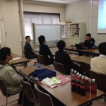 石川高専の越野先生と学生さんたちが研究室訪問にやってきました
