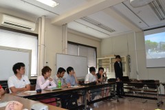 歓迎　インターンシップ学生（木更津高専）佐藤君