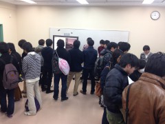 研究室説明会開催中 第1回(12/10), 第2回 (12/12), 第3回 (1/9)