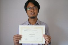 APAN 42th においてハリス君が発表+Best Student Paper Awardを受賞