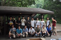 計算知能・マルチメディア研究室 暑気払いBBQ